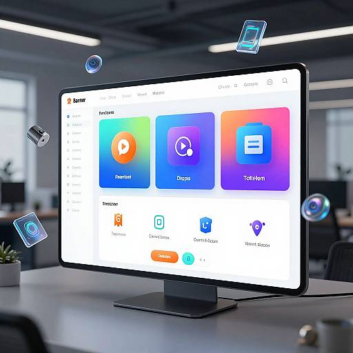 Intuitive AI Banner Maker Interface