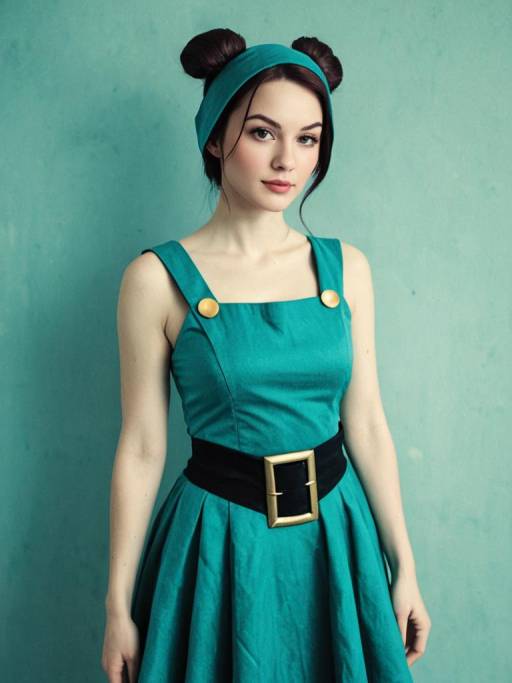 Realistic Sexy Jane Doe as Pan Cosplay