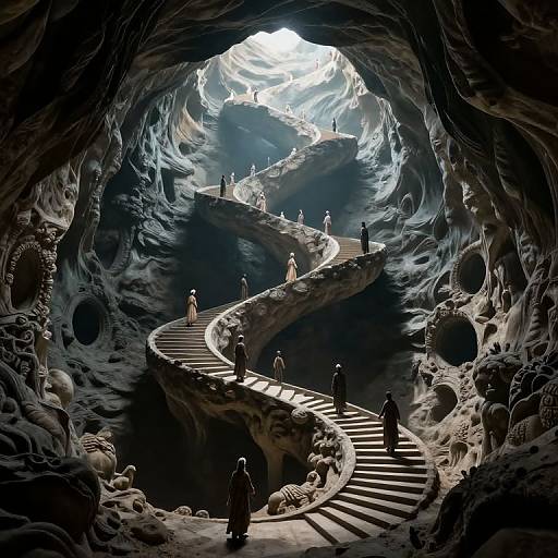 Ascend the Serpentine Staircase of Deity