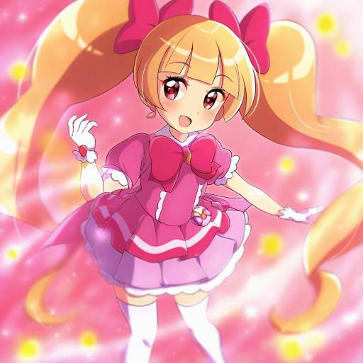 Illustration of Aisaki emiru, precure in the style of Itsuka neru