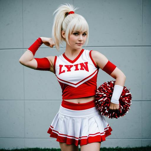 Sporty Cheerleader Costume of Lynn Loud Jr.