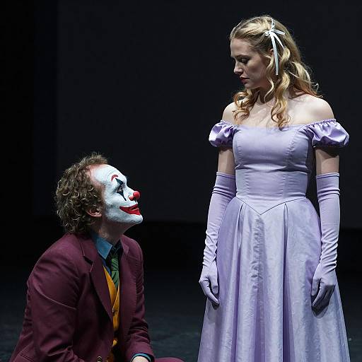 Melancholic Encounter in Lavender