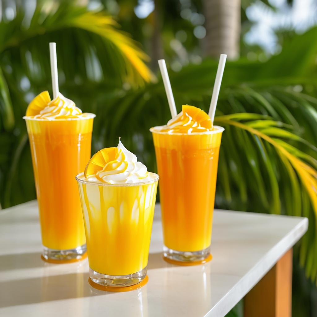 Vibrant Mango Drip Brew Delight