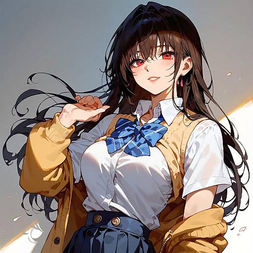 Kotegawa Yui in School Uniform