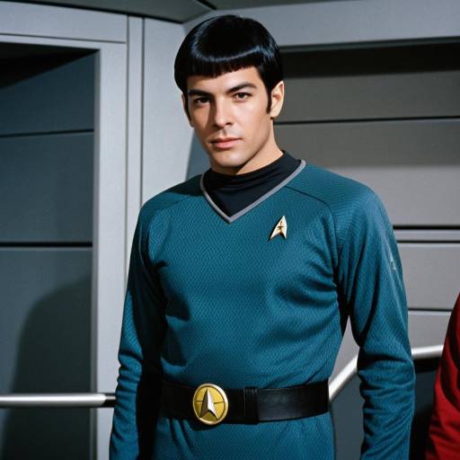 Male in Star Trek Uniform
