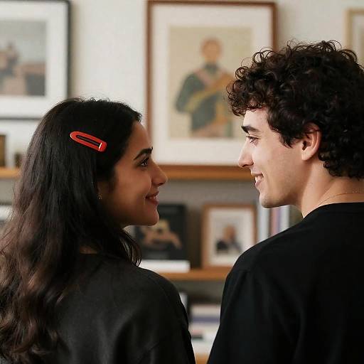 Cheerful Encounter: Smiles and Art