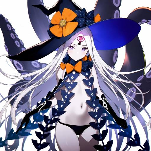 Illustration of Abigail williams (third ascension) (fate), fate/grand order in the style of Seiru (prairie)