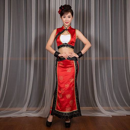 Traditional Chinese Costume Portrait