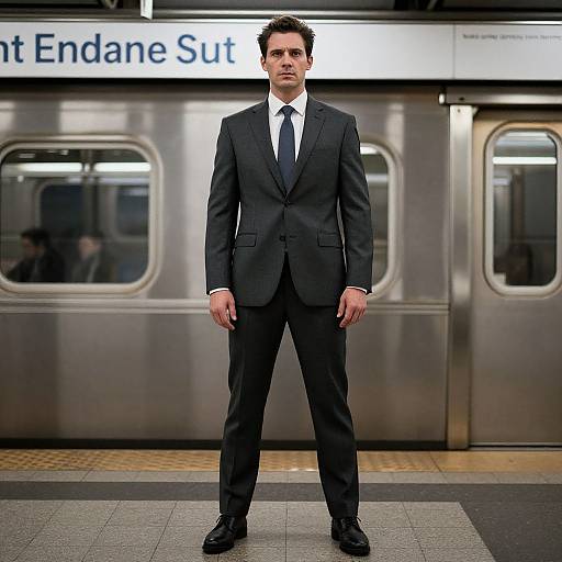 Captain Endgame in Subway