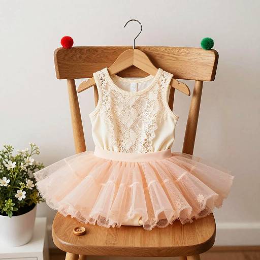 Charming Baby Outfit Acrylic Painting