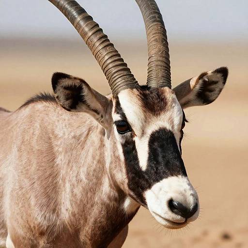 Hyper-Realistic Oryx Portrait
