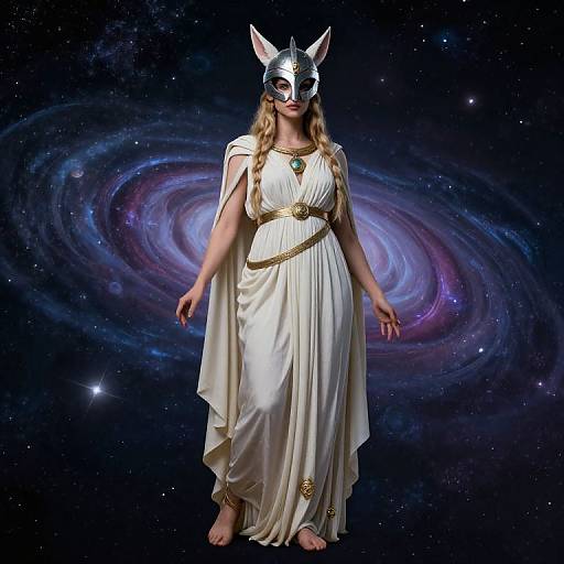 Cosmic Greek Goddess Hunter