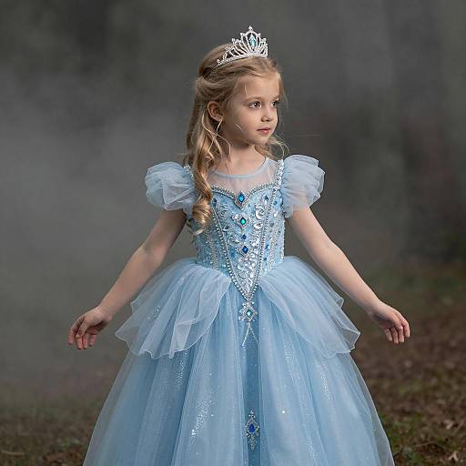 Whimsical Fairytale Portrait of a Princess