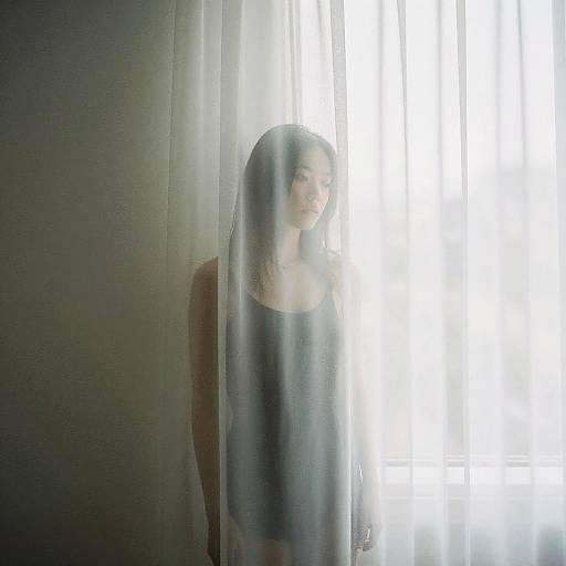 Minimalist Morning Solitude Scene