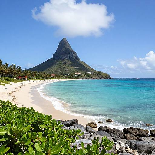 Scenic Anguilla Island Paradise