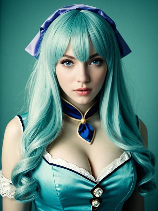 Cosplay Woman in Sheryl Nome Costume