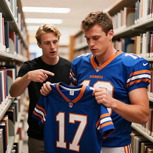 Library Moment: Jersey Reveal Photograph