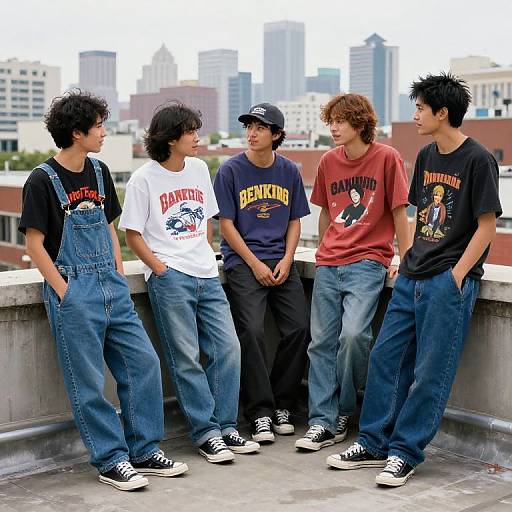 2000s Vintage Street Fashion Friends