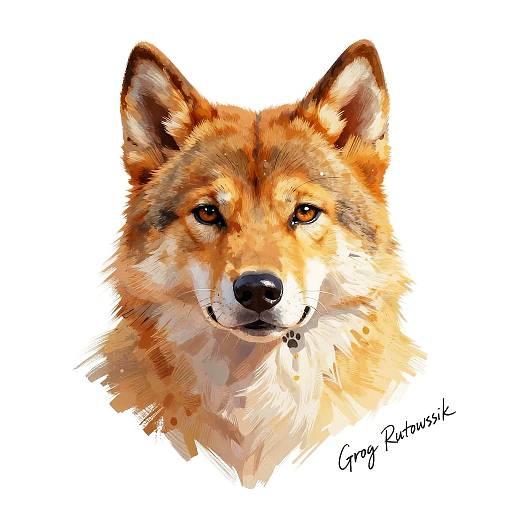 Cool Furry Male Self-Portrait