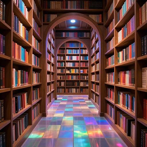 Otherworldly Library of Living Books