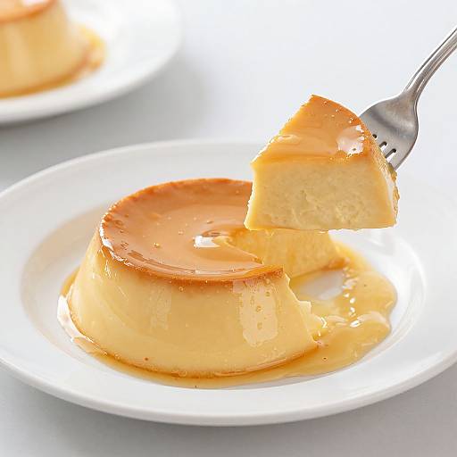 Golden Mexican Flan De Queso Delight