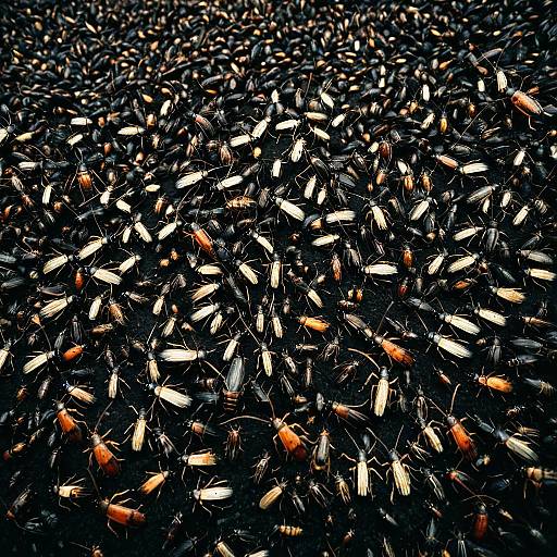 Swarm of Cockroaches Migration