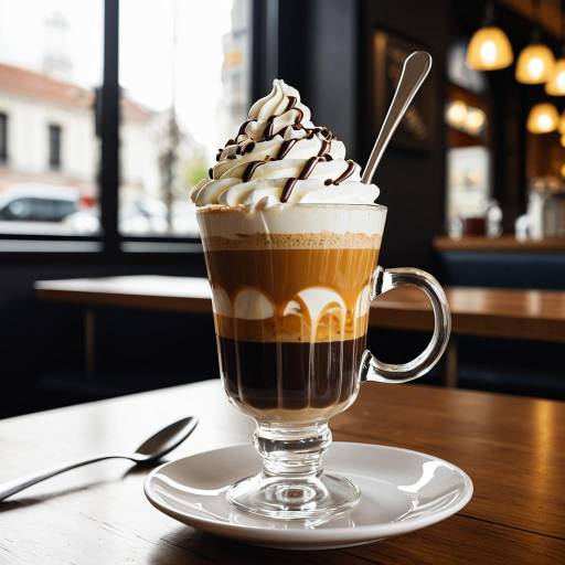 Cinematic Caramel Macchiato Photography