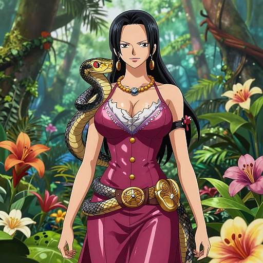 Boa Hancock: Graceful Serpent Warrior