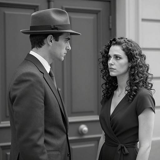 Timeless Elegance in Black and White