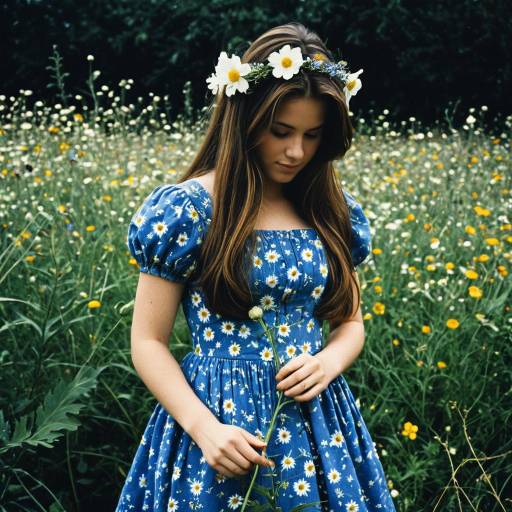 Enchanting Wild Flower Dress Costume