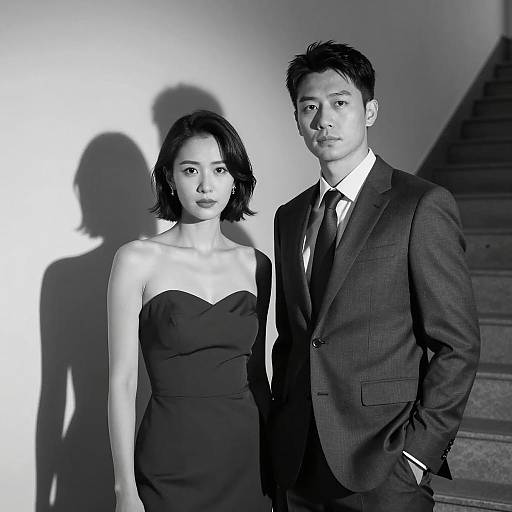 Ghostly Elegance: A Haunting Portrait