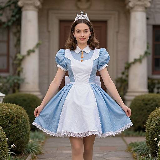 Queen Alice in Wonderland Portrait