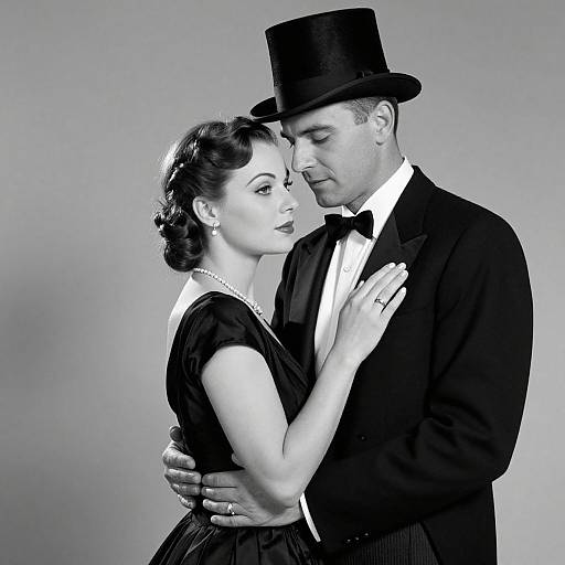 Timeless Elegance in Classic Portrait