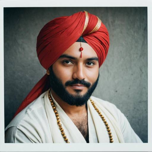 Maharashtrian Man in Traditional Turban