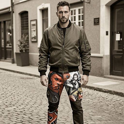 Urban Stealth Style with Sepia Vibes