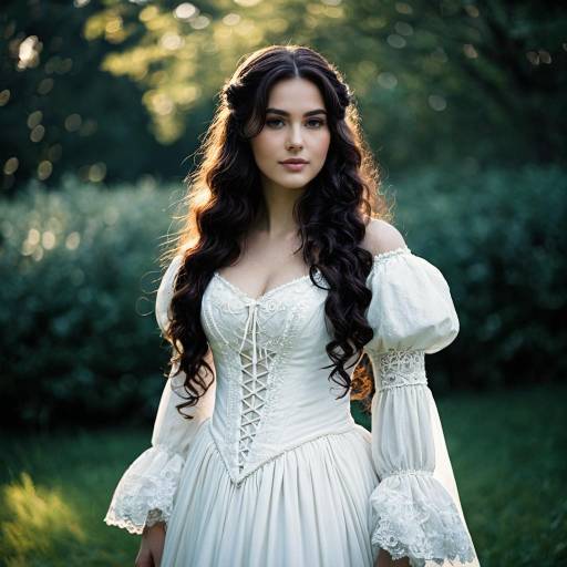 Elegant Desdemona Cosplay in Renaissance Style