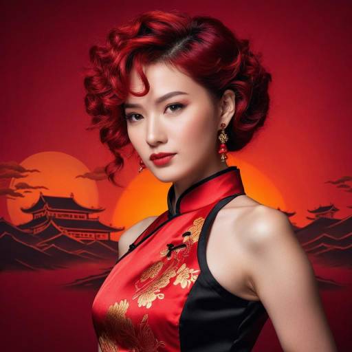 Fiery Revolutionary in Neo-Noir Style