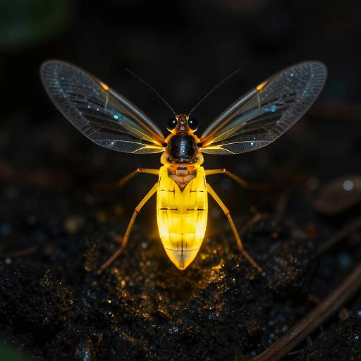 Ultra-Realistic Cinematic Firefly Macro