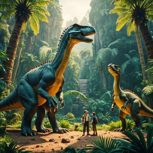 Disney-Style Dinotopia Dinosaur Meeting Disney-Style Dinotopia Dinosaur Meeting