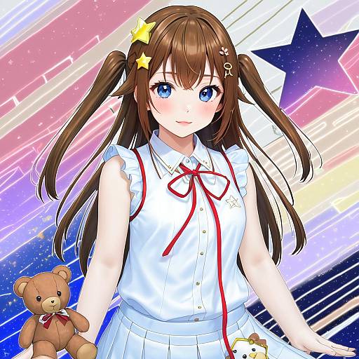 Illustration of Ankimo (tokino sora), hololive in the style of Kagachi saku