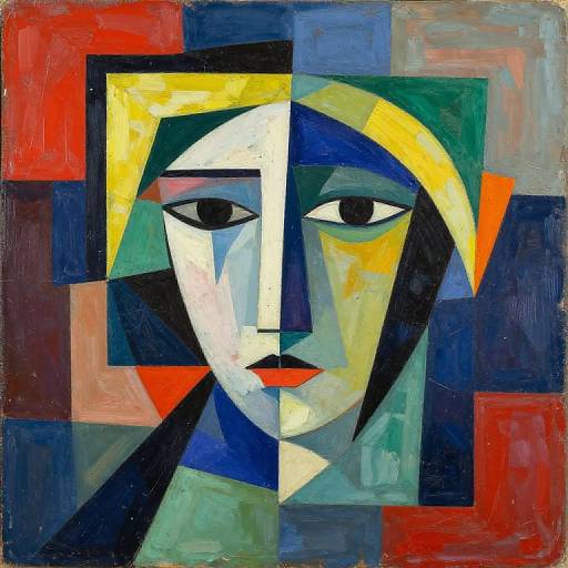 Cubist Abstract Photo Transformation