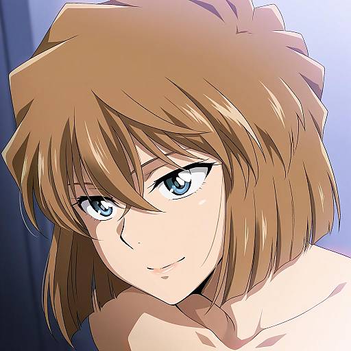 Illustration of Haibara ai, meitantei conan in the style of Hara (harayutaka)