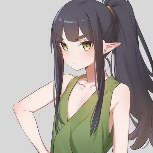 Illustration of Akari (raigou), original in the style of Haneru