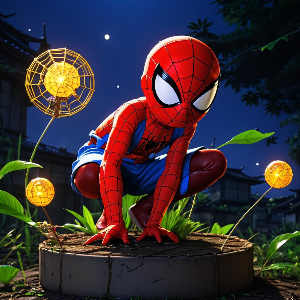 Spider-Man Inspired by Grave of the Fireflies