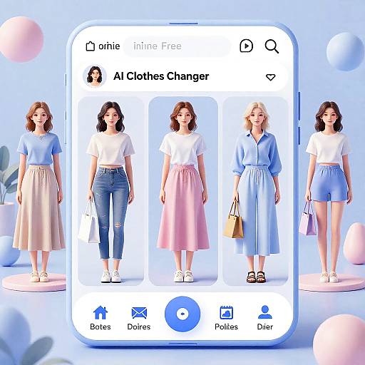 AI Fashion Styles Visualization Tool
