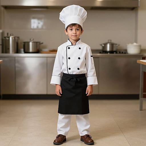 Male Chef in Full Costume