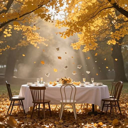 Enchanted Autumn Tea Gathering