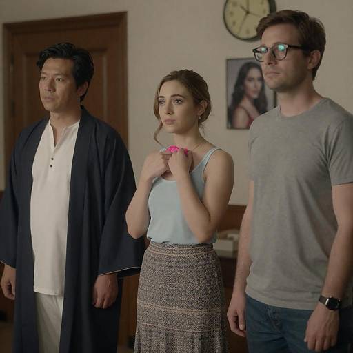 Indoor Portrait of Three Diverse Individuals