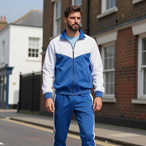 Photorealistic Male Model in Urban Attire