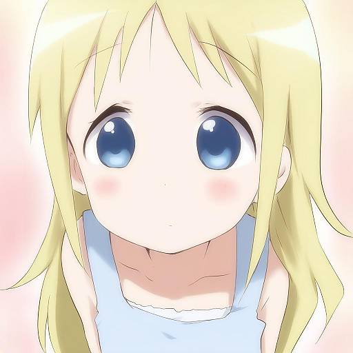 Illustration of Ana coppola, ichigo mashimaro in the style of Maruki (punchiki)